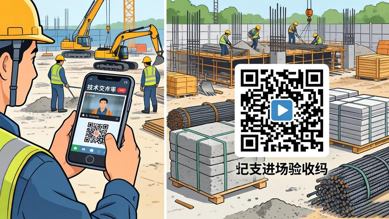 建筑施工二维码 现场信息化管理