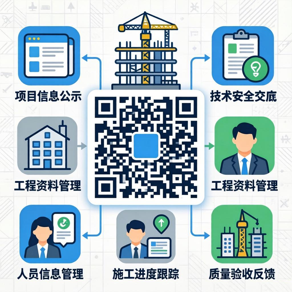 建筑施工信息展示二维码是施工现场信息化管